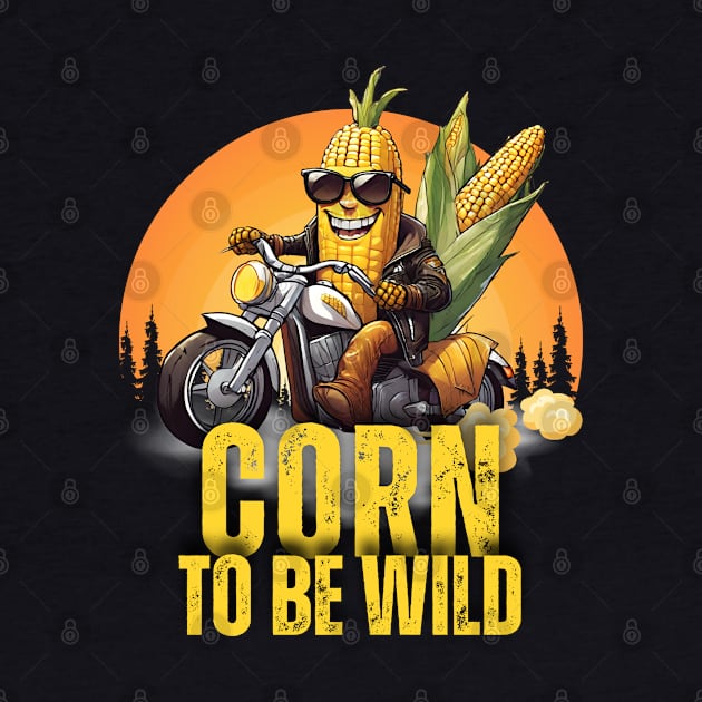 Corn To Be Wild by Kenny The Bartender's Tee Emporium